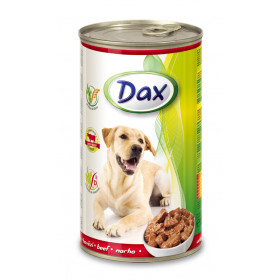Консервирана храна за кучета DAX Beef с говеждо месо